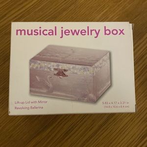 New Jewelkeeper Musical Jewelry Storage Box For Girls Revolving Ballerina